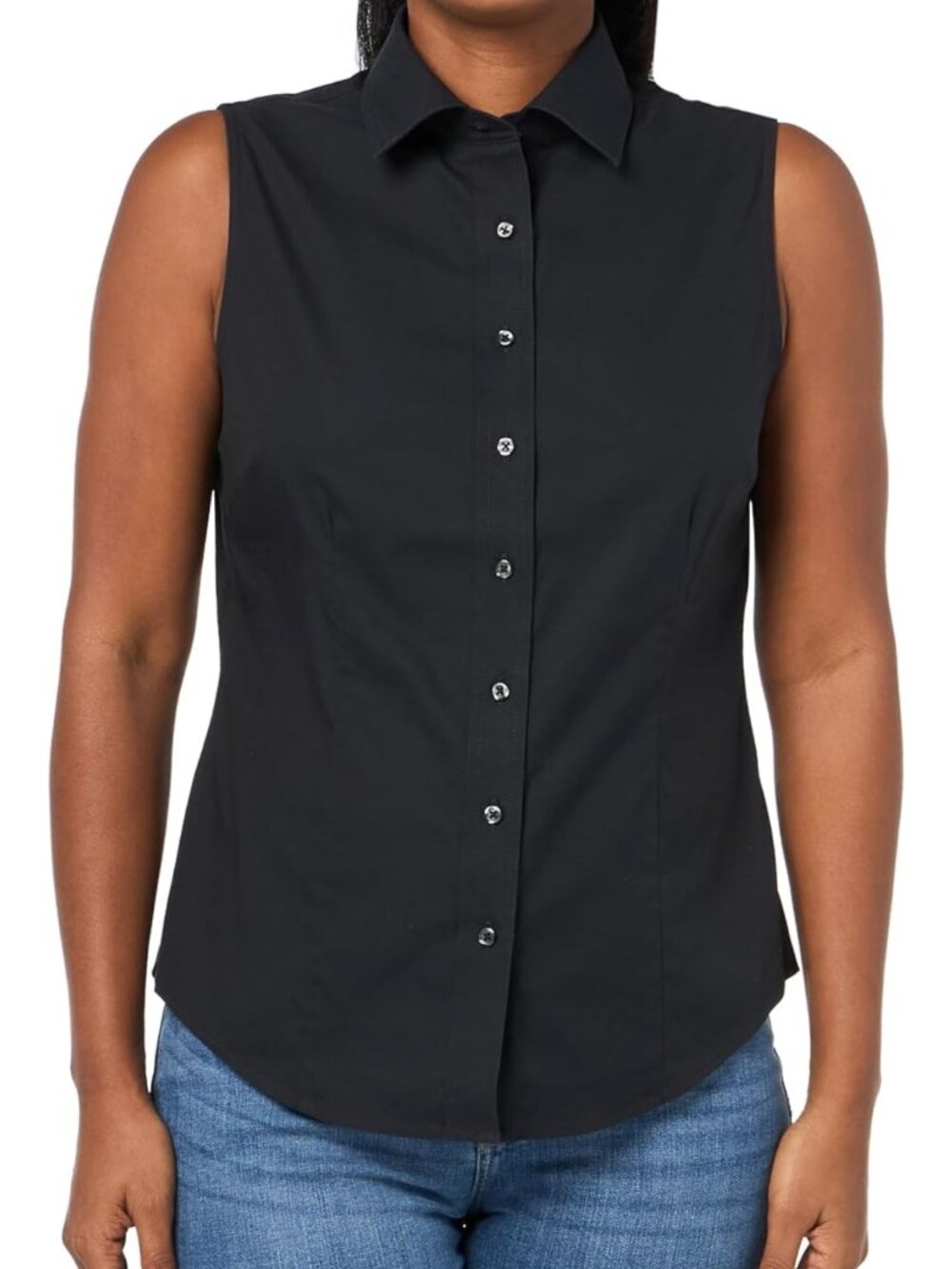 Brooks Brothers black Sleeveless Blouse Sz 14